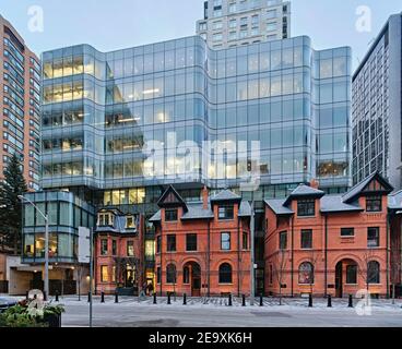 Neuerteilung der Thomas Street Stockfoto