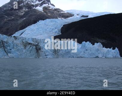 Spegazzini Gletscher in Argentinischem Patagonien Stockfoto