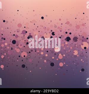 Farbiger Hintergrund. Leuchtende Bokeh-Elemente. Abstraktes Bild. eps 10 Stockfoto