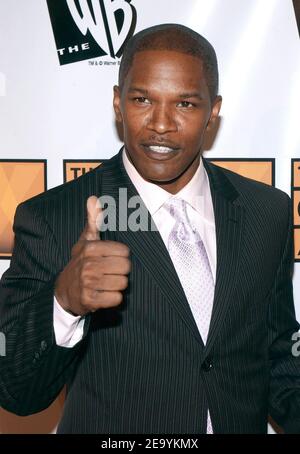 Der US-Schauspieler Jamie Foxx nimmt an der Verleihung der Annual Critics Choice Awards 10th Teil, die am 10. Januar 2005 im Wiltern Theater in Los Angeles, CA, USA, stattfand. Foto von Lionel Hahn/ABACA. Stockfoto