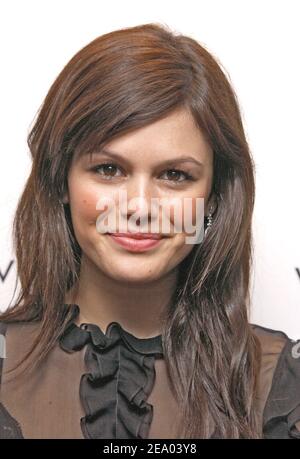 Rachel Bilson nimmt an den Annual Writers Guild Awards 57th im Hollywood Palladium Teil. Los Angeles, 19. Februar 2005. Foto von Lionel Hahn/ABACA. Stockfoto