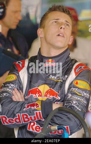 Australier Formel-1-Pilot Christian Klien (Team Red Bull Racing) beim ersten Formel-1-Grand-Prix in Melbourne, Australien, am 04. März 2005. Foto von Thierry Gromik/ABACA. Stockfoto