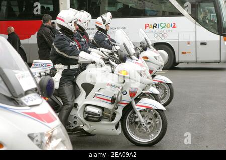 Die IOC-Delegation besucht am 10. März 2005 die Olympischen Spiele in Paris, Frankreich. Foto von Mousse/ABACA. Stockfoto