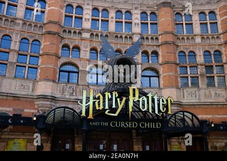 LONDON - 16th. JULI 2020: Harry Potter und das verfluchte Kind im Palace Theatre Stockfoto