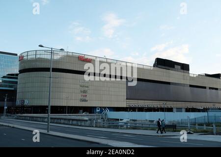 LONDON - 21st. JULI 2020: Stratford Westfield Shopping Centre Stockfoto