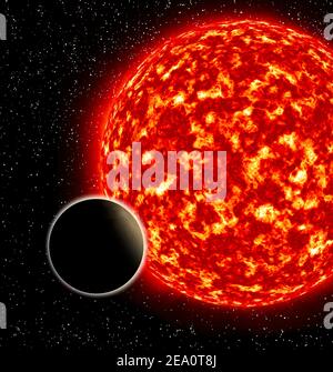 Exoplanet, Abbildung Stockfoto