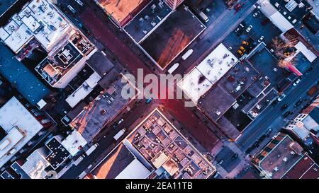 montreal von oben Stockfoto