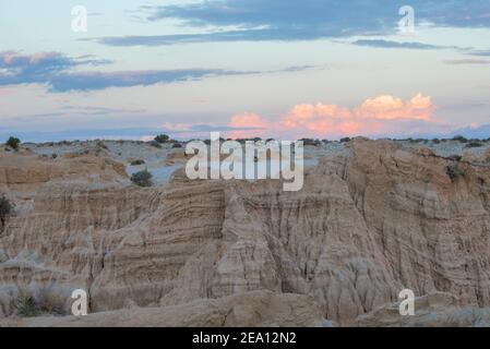 Fotos von Mungo Nationalpark und Hauptcampingplatz Stockfoto