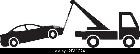 Defektes Fahrzeug Stock Vektor