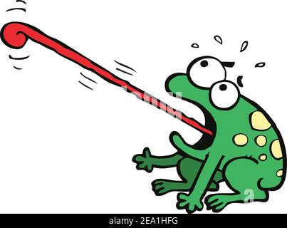Der Frosch kachelt Stock Vektor
