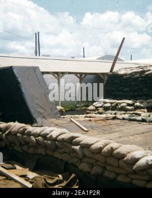 USA Vietnam-Krieg / Vietnamkrieg - 12th Evakuierungskrankenhaus Cu Chi Stockfoto