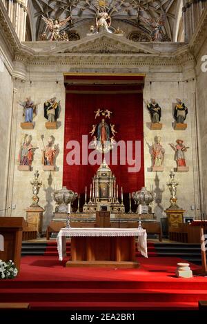 Altar, Kathedrale Nueva de Santa Maria del Asedio, Neue Kathedrale von Salamanca, Spanien Stockfoto