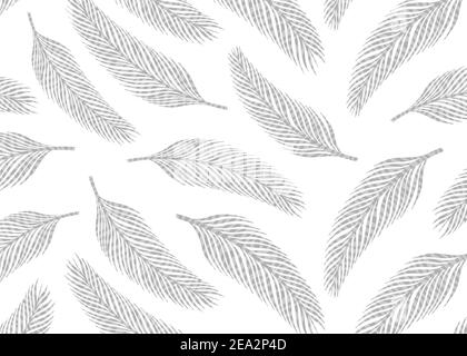 Marihuana Love Skull nahtloses Muster. Handgezeichnete Vektorgrafik. Für Oberflächengestaltung, Druck, Poster, Icon, Web, grafische Designs. Stock Vektor