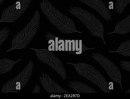 Marihuana Love Skull nahtloses Muster. Handgezeichnete Vektorgrafik. Für Oberflächengestaltung, Druck, Poster, Icon, Web, grafische Designs. Stock Vektor