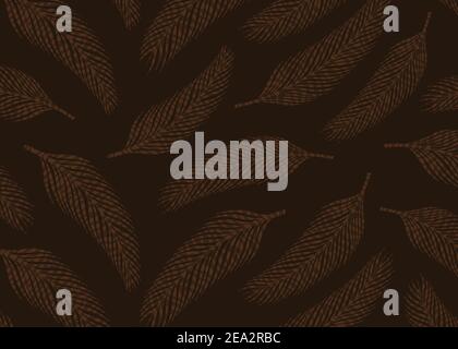 Marihuana Love Skull nahtloses Muster. Handgezeichnete Vektorgrafik. Für Oberflächengestaltung, Druck, Poster, Icon, Web, grafische Designs. Stock Vektor