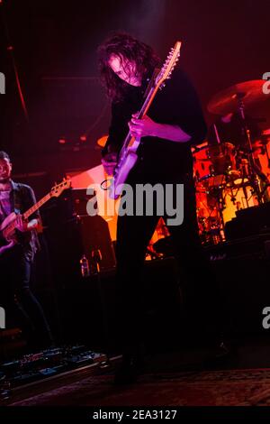 Newcastle Großbritannien: 27th. Februar 2015: Krieg gegen Drogen Live at Newcastle O2 Academy Stockfoto