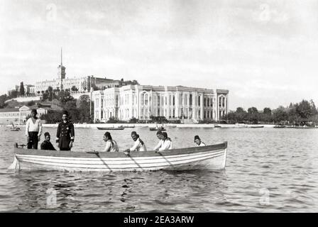 Ende 19th Jahrhundert Fotografie - Dolmabache Palast, Konstantinopel, Istanbul, Türkei, c,1890 Stockfoto