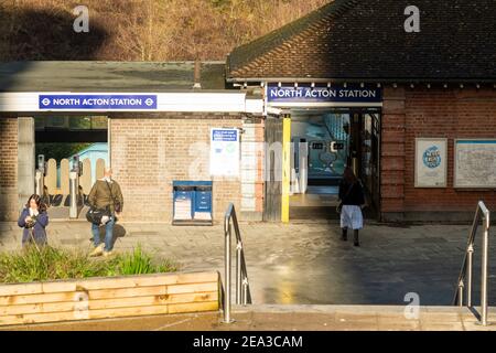 London - North Acton U-Bahn-Station Stockfoto