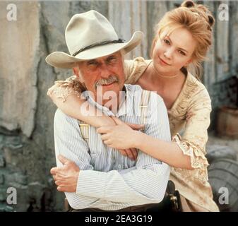 LONESOME DOVE 1989 CBS TV-Serie mit Robert Duvall und Diane Lane Stockfoto