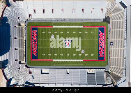 Arizona Stadium, University of Arizona, Tucson, AZ, USA Stockfoto