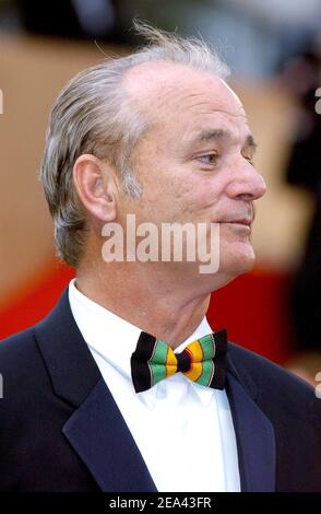 Bill Murray kommt zur Vorführung des Films 'Broken Flowers' von Jim Jarmusch bei den Internationalen Filmfestspielen von Cannes 58th, am 17. Mai 2005 in Cannes, Südfrankreich. Foto von Hahn-Klein-Nebinger/ABACA Stockfoto