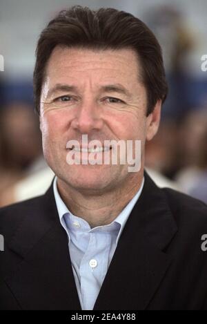 Der Delegierte für Stadt- und Landesplanung Christian Estrosi beim Sommertreffen der französischen UMP-Partei in La Baule, Westfrankreich, am 3. September 2005. Foto von Mousse/ABACAPRESS.COM Stockfoto