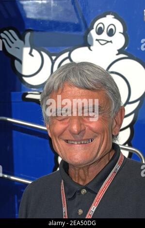 Pierre Dupasquier, Direktor von Michelin Competition, während des Testtages beim Formel 1 Grand Prix in Spa Francorchamps, Belgien, am 08. September 2005. Foto von Thierry Gromik/ABACAPRESS.COM Stockfoto