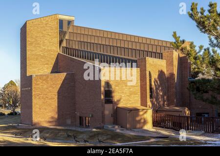 Hope United Methodist Church in Greenwood Village, Colorado. Stockfoto