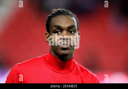 Aktenfoto vom 06-03-2018 von Joel Asoro. Ausgabedatum: Montag, 8. Februar 2021. Stockfoto