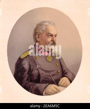 Albert Louis Hugo Max von Mutius (1862-1937) war ein preußischer Generalleutnant im Ersten Weltkrieg. Stockfoto