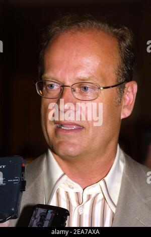 (Bild: Kelsey Grammer) NBC Press Tour. Los Angeles-CA, 16. Januar 2004 Barbara Binstein/ABACA Stockfoto