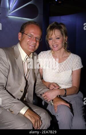 (Bild: Kelsey Grammer, Jean Smart) NBC Press Tour. Los Angeles-CA, 16. Januar 2004 Barbara Binstein/ABACA Stockfoto