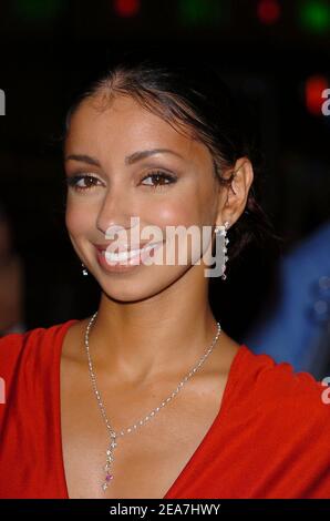 © Lionel Hahn/ABACA. 56428-1. Los Angeles-CA-USA, 24. Februar 2004. Cast Mya besucht die Weltpremiere von Dirty Dancing: Havana Nights im Arclight Cinerama Dome. Stockfoto