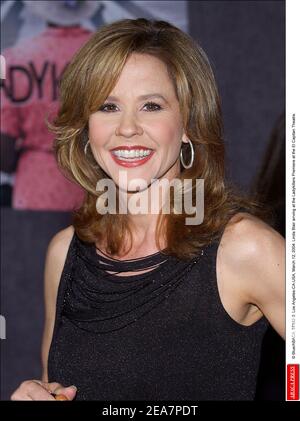 © Blau/ABACA. 57182-2. Los Angeles-CA-USA, 12. März 2004. Linda Blair bei der Ankunft in der Ladycillers Premiere im El Capitan Theater. Stockfoto