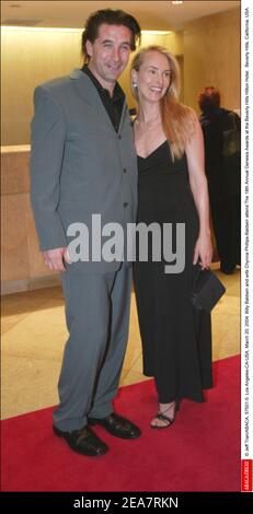 © Jeff Tran/ABACA. 57501-5. Los Angeles-CA-USA, 20. März 2004. Billy Baldwin und seine Frau Chynna Phillips-Baldwin nehmen an den Annual Genesis Awards 18th im Beverly Hills Hilton Hotel Teil. Beverly Hills, Kalifornien, USA. Stockfoto