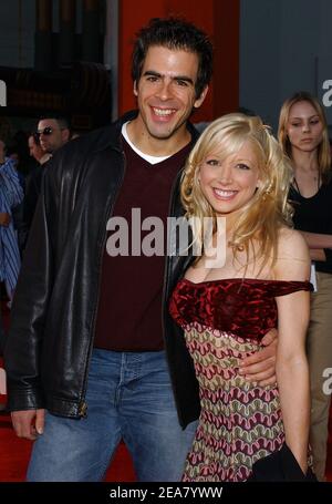 Courtney Peldon nimmt an der Uraufführung von Godsend im Mann's Chinese Theatre Teil. Los Angeles, 22. April 2004. (Im Bild: Courtney Peldon). Foto von Lionel Hahn/Abaca. Stockfoto