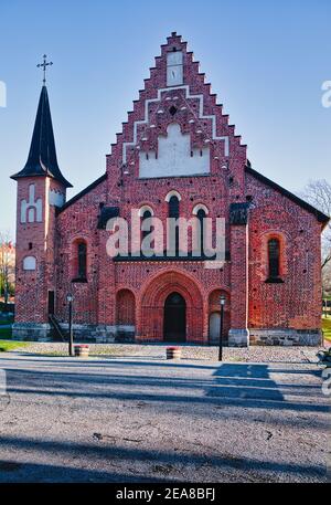 St. Mary's Church (Mariakyrkan) 13th Jahrhundert Kirche, Sigtuna, Stockholm County, Schweden Stockfoto