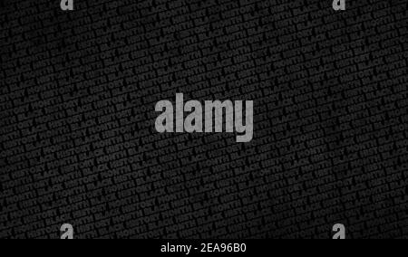 Eine dunkle farbige schwarze Geschichte Monat (BHM) Hintergrund grafische Illustration, um das Bewusstsein über historische Rassenungleichheit zu erhöhen. Polizei Brutalität und p Stockfoto