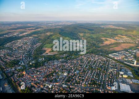 Luftbild München Milbertshofen am hart Stockfoto