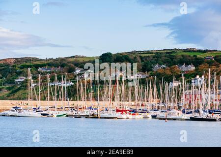 Howth Marina. Howth, County Dublin, Irland, Europa Stockfoto