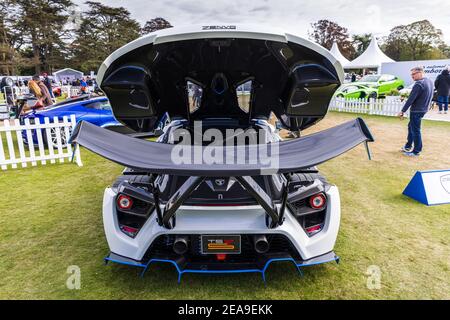 Zenvo TSR-S auf dem Concours d’Elegance in Schloss Blenheim am 26. September 2020 Stockfoto