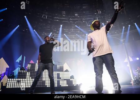 Dizzee Rascal auf der Roundhouse Bühne als Teil der ITunes-Festival Stockfoto