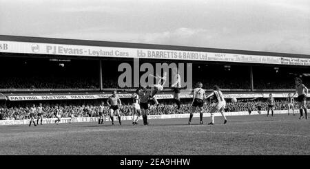 West Bromwich Albion V Ipswich Town am Hawthorns Football stadion 7/4/1980 Cyrille Regis Stockfoto