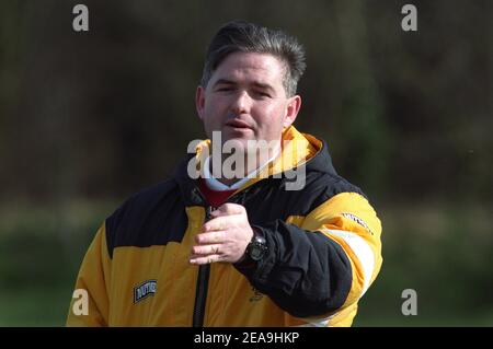 Wolverhampton Wanderers Football Club Jugend Team Academy Direktor Chris Evans. Stockfoto