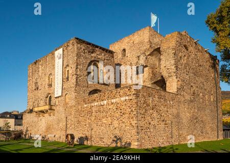 Brömserburg in Rüdesheim am Rhein, Rheintal, Hessen, Deutschland Stockfoto