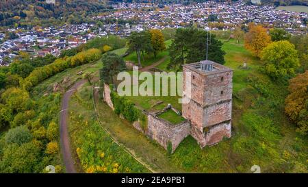 Schloss Siersberg bei Rehlingen-Siersburg, Saarland. Deutschland Stockfoto