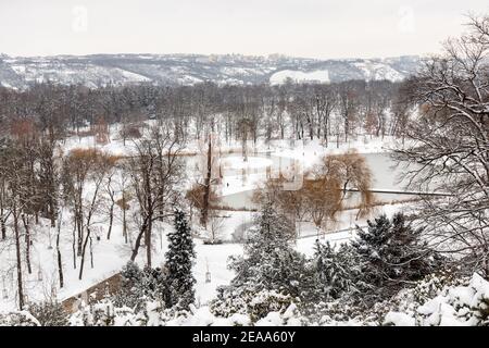 Stromovka, Königliches Wildreservat, der größte Park im Prager Stadtteil Bubenec, Tschechische Republik, Mitteleuropa. Stockfoto