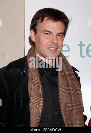 Der französische Filmregisseur Francois Ozon nimmt am 28. November 2005 an der Premiere seines neuesten Films 'Le Temps qui Reste' in der Cinematheque in Paris Teil. Foto von Bruno Klein/ABACAPRESS.COM Stockfoto