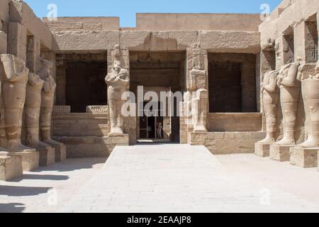 Karnak Tempel, Luxor, Ägypten Stockfoto