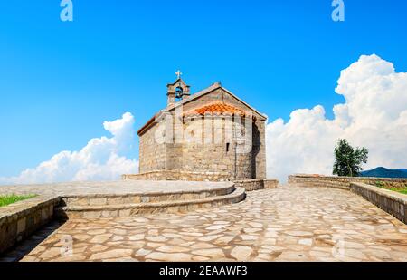 Die Kirche des Hl. Sava. In Montenegro Stockfoto